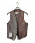 Maison Margiela（メゾンマルジェラ）の古着「再構築 アーティザナル復刻ジレ　S30FB0085 S47463」｜グレー