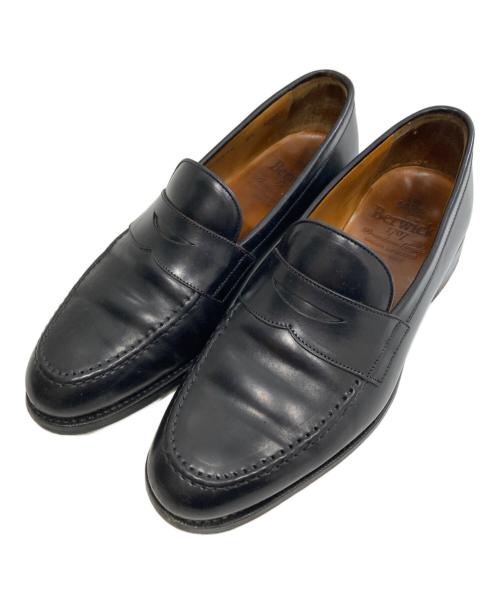 berwick（バーウィック）berwick (バーウィック) コードバン コインローファー ブラック サイズ:6 1/2の古着・服飾アイテム