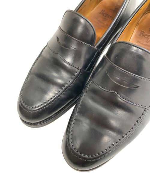 berwick（バーウィック）berwick (バーウィック) コードバン コインローファー ブラック サイズ:6 1/2の古着・服飾アイテム