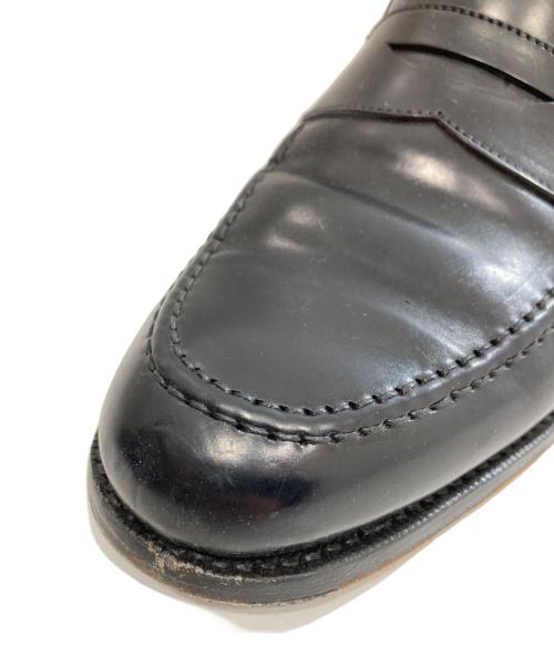 berwick（バーウィック）berwick (バーウィック) コードバン コインローファー ブラック サイズ:6 1/2の古着・服飾アイテム
