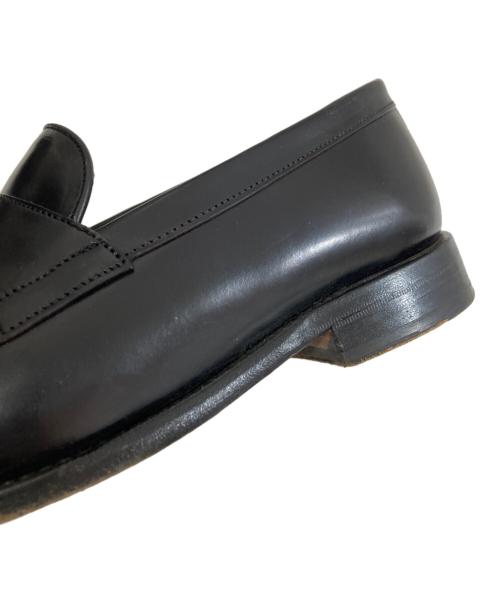 berwick（バーウィック）berwick (バーウィック) コードバン コインローファー ブラック サイズ:6 1/2の古着・服飾アイテム