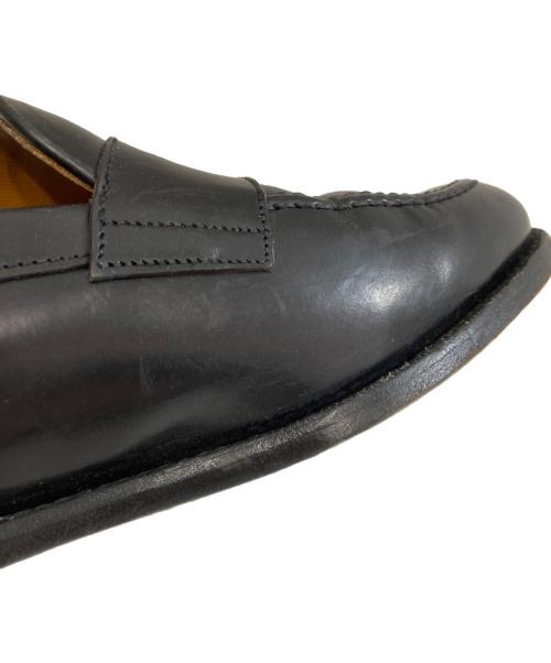 berwick（バーウィック）berwick (バーウィック) コードバン コインローファー ブラック サイズ:6 1/2の古着・服飾アイテム