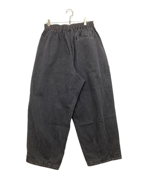 FREAK'S STORE（フリークスストア）FREAK'S STORE (フリークスストア) UMBRO (アンブロ) 別注 Wide Denim Pants グレー サイズ:Lの古着・服飾アイテム