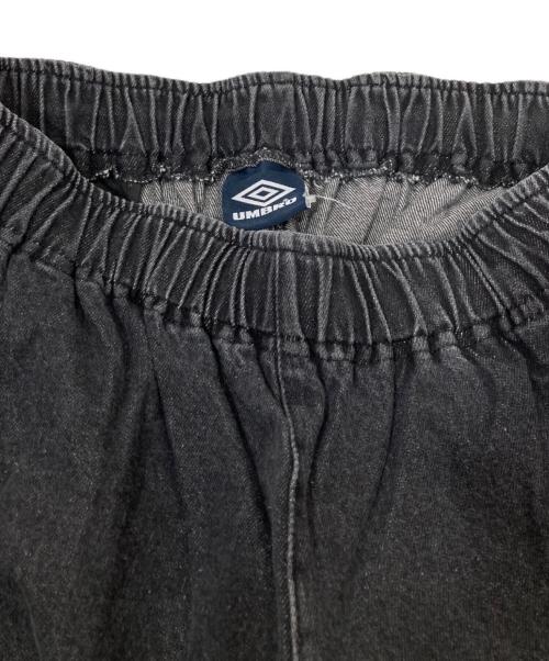 FREAK'S STORE（フリークスストア）FREAK'S STORE (フリークスストア) UMBRO (アンブロ) 別注 Wide Denim Pants グレー サイズ:Lの古着・服飾アイテム