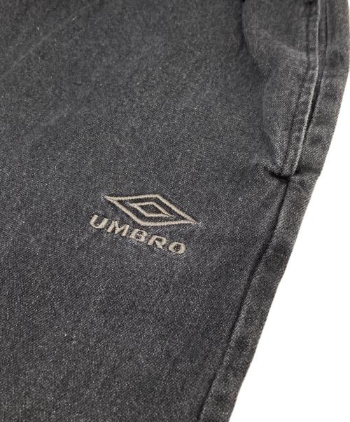 FREAK'S STORE（フリークスストア）FREAK'S STORE (フリークスストア) UMBRO (アンブロ) 別注 Wide Denim Pants グレー サイズ:Lの古着・服飾アイテム