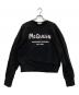 ALEXANDER McQUEEN（アレキサンダーマックイーン）の古着「グラフィティプリント クルーネックスウェット」｜ブラック