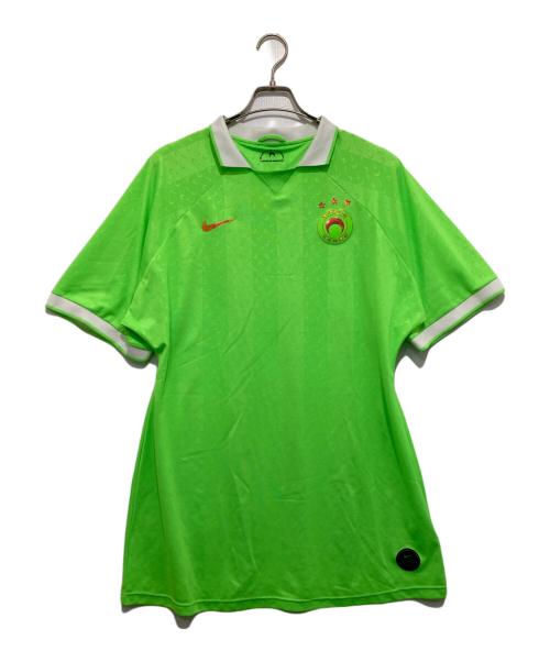 NIKE（ナイキ）NIKE (ナイキ) MARINE SERRE (マリーンセル) 2イン1ユニフォーム グリーン サイズ:XLの古着・服飾アイテム