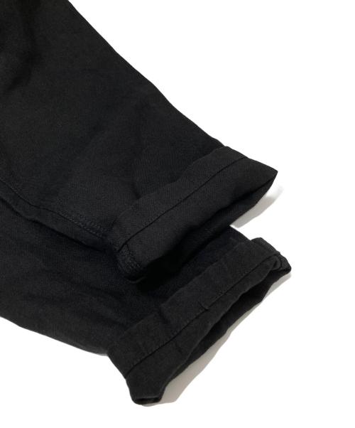 SOPHNET.（ソフネット）SOPHNET. (ソフネット) Yarmo (ヤーモ) LINEN DUSTER COAT ブラック サイズ:42の古着・服飾アイテム