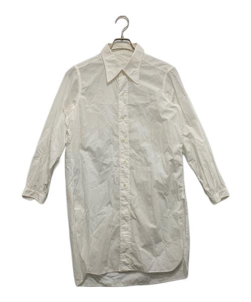 Maison Margiela（メゾンマルジェラ）Maison Margiela (メゾンマルジェラ) オーバーサイズシャツ ホワイト サイズ:38の古着・服飾アイテム