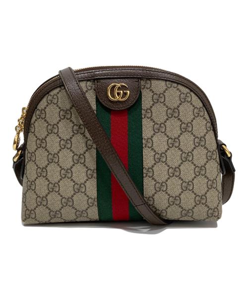 GUCCI（グッチ）GUCCI (グッチ) オフィディア スモール ショルダーバッグ ブラウンの古着・服飾アイテム