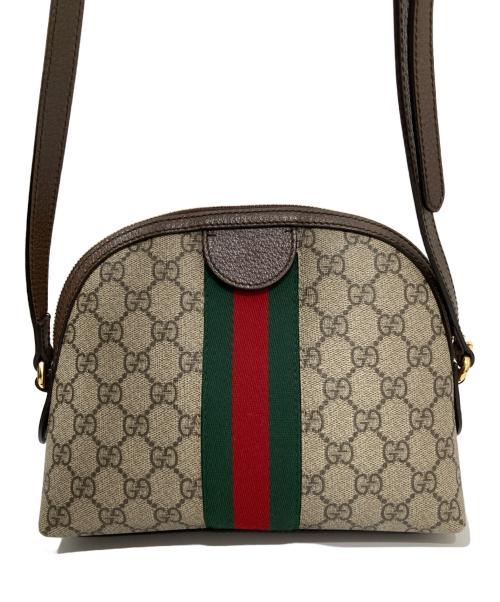 GUCCI（グッチ）GUCCI (グッチ) オフィディア スモール ショルダーバッグ ブラウンの古着・服飾アイテム