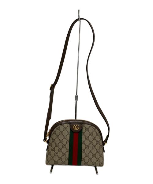 GUCCI（グッチ）GUCCI (グッチ) オフィディア スモール ショルダーバッグ ブラウンの古着・服飾アイテム