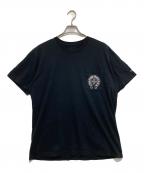 CHROME HEARTSクロムハーツ）の古着「Horse shoe logo pocket T-shirts」｜ブラック