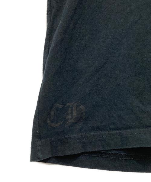 CHROME HEARTS（クロムハーツ）CHROME HEARTS (クロムハーツ) Horse shoe logo pocket T-shirts ブラック サイズ:XLの古着・服飾アイテム