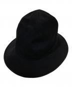 Yohji Yamamoto pour hommeヨウジヤマモト プールオム）の古着「ハット」｜ブラック