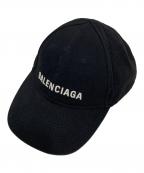 BALENCIAGAバレンシアガ）の古着「ロゴキャップ」｜ブラック