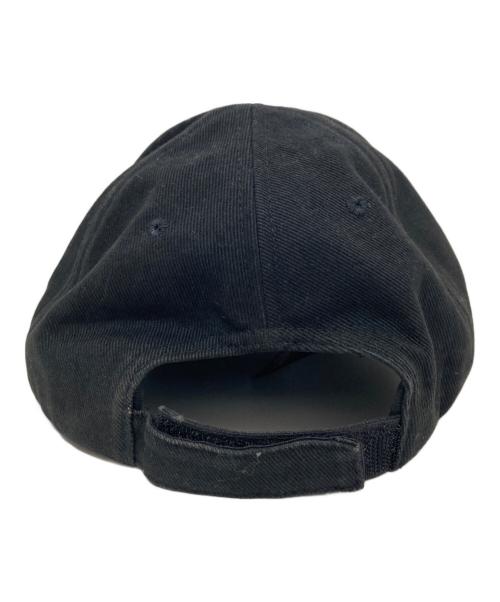 BALENCIAGA（バレンシアガ）BALENCIAGA (バレンシアガ) ロゴキャップ ブラック サイズ:Lの古着・服飾アイテム