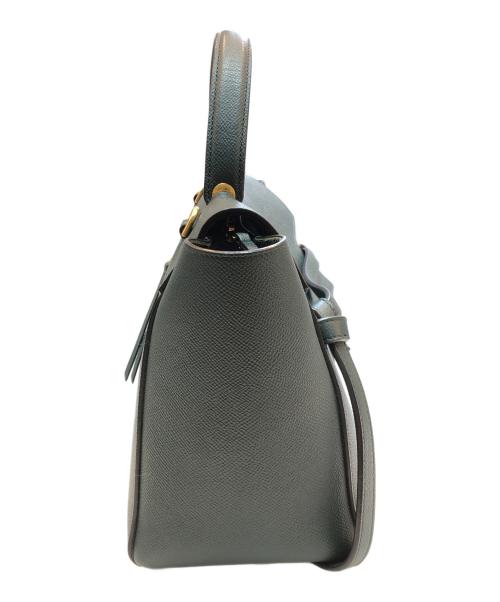 CELINE（セリーヌ）CELINE (セリーヌ) Belt Bag Micro ベルトバッグ マイクロ グリーンの古着・服飾アイテム