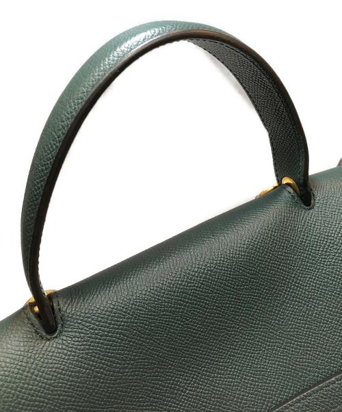 CELINE（セリーヌ）CELINE (セリーヌ) Belt Bag Micro ベルトバッグ マイクロ グリーンの古着・服飾アイテム