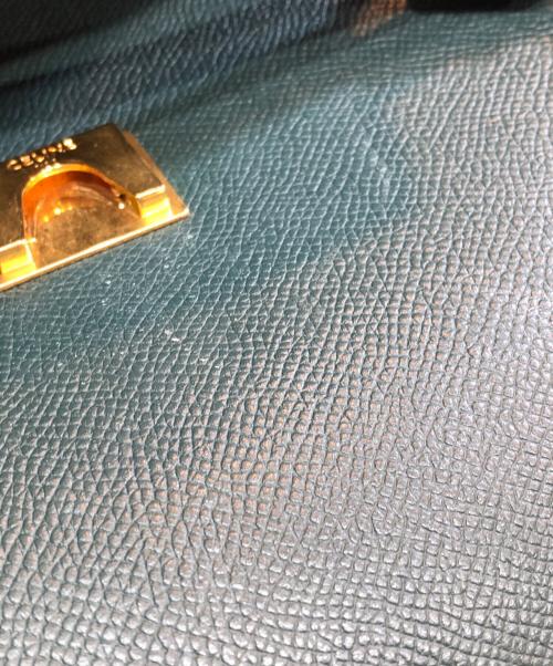 CELINE（セリーヌ）CELINE (セリーヌ) Belt Bag Micro ベルトバッグ マイクロ グリーンの古着・服飾アイテム