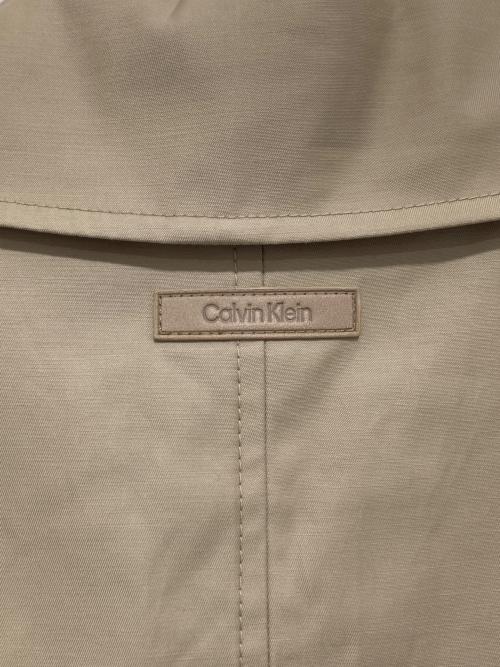 Calvin Klein（カルバンクライン）Calvin Klein (カルバンクライン) コットントレンチコート ベージュ サイズ:XS 未使用品の古着・服飾アイテム