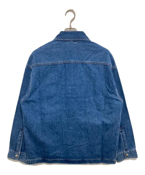 Calvin Klein Jeans（カルバンクラインジーンズ）Calvin Klein Jeans (カルバンクラインジーンズ) デニム オーバーシャツ　DENIM OVER SHIRTS　　J325555 ブルー サイズ:Sの古着・服飾アイテム