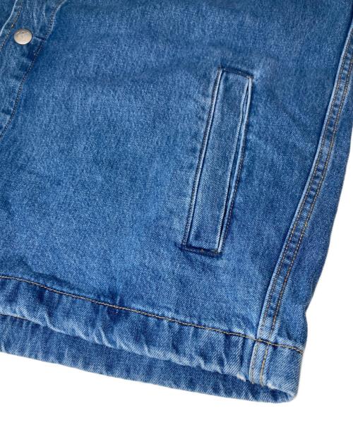 Calvin Klein Jeans（カルバンクラインジーンズ）Calvin Klein Jeans (カルバンクラインジーンズ) デニム オーバーシャツ　DENIM OVER SHIRTS　　J325555 ブルー サイズ:Sの古着・服飾アイテム