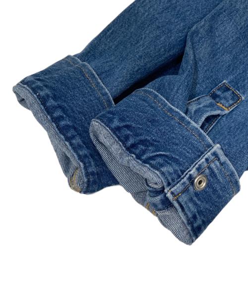 Calvin Klein Jeans（カルバンクラインジーンズ）Calvin Klein Jeans (カルバンクラインジーンズ) デニム オーバーシャツ　DENIM OVER SHIRTS　　J325555 ブルー サイズ:Sの古着・服飾アイテム