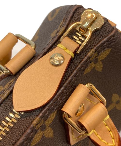 LOUIS VUITTON（ルイ ヴィトン）LOUIS VUITTON (ルイ ヴィトン) モノグラム ナノ・スピーディ　M81085　/ 2WAYミニショルダーバッグ ブラウンの古着・服飾アイテム
