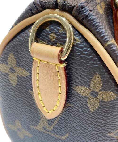LOUIS VUITTON（ルイ ヴィトン）LOUIS VUITTON (ルイ ヴィトン) モノグラム ナノ・スピーディ　M81085　/ 2WAYミニショルダーバッグ ブラウンの古着・服飾アイテム