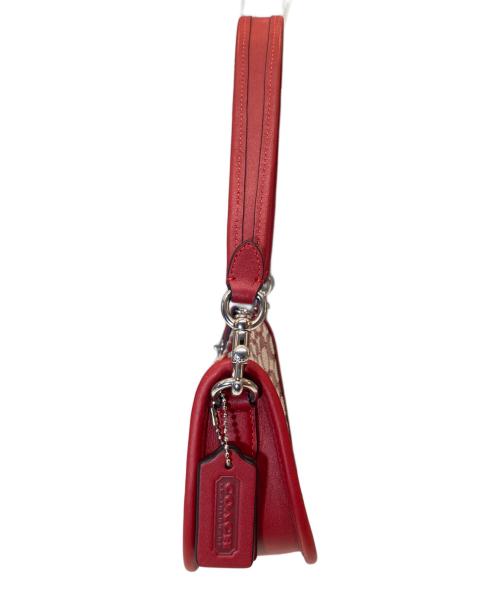 COACH（コーチ）COACH (コーチ) スウィンガー 20・シグネチャー ジャカード　CZ923 レッドの古着・服飾アイテム