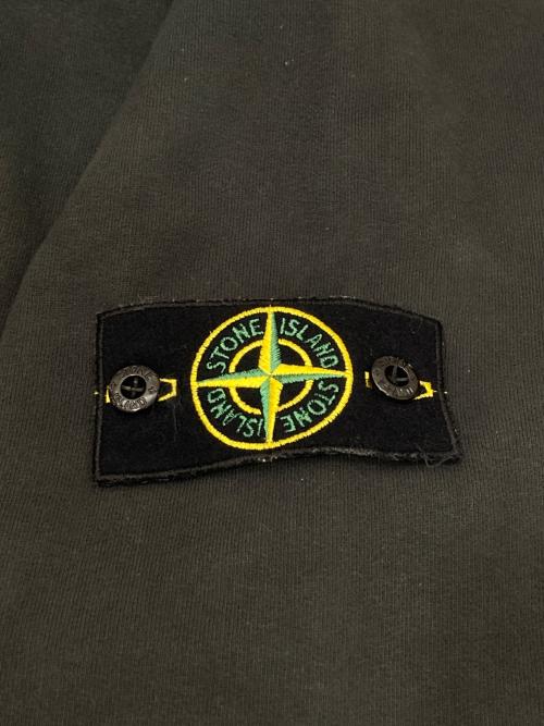 STONE ISLAND（ストーンアイランド）STONE ISLAND (ストーンアイランド) Cotton Sweatshirt With Zip グレー サイズ:XXLの古着・服飾アイテム