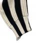 中古・古着 BOTTEGA VENETA (ボッテガベネタ) Bi-Stripe Dress ホワイト×ブラック サイズ:M：18000円