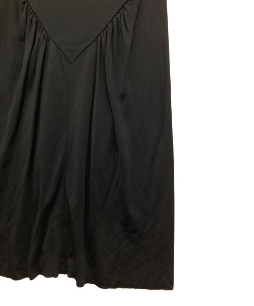 LOUIS VUITTON（ルイ ヴィトン）LOUIS VUITTON (ルイ ヴィトン) ドレープジャージーワンピース　RW121W F1DR07V7C ブラック サイズ:34の古着・服飾アイテム