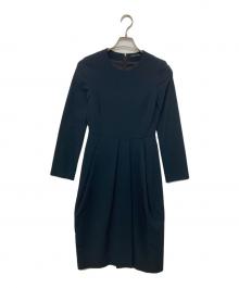 YOKO CHAN（ヨーコチャン）の古着「長袖ワンピース　YCD-418-412」｜ネイビー