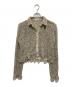 CLANE (クラネ) MIX MESH GATHER SHIRT　ミックスギャザーシャツ　19122-4332 ベージュ サイズ:1：13000円