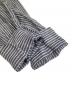 中古・古着 Caledoor (カレドアー) Grandad Collar Stripe Shirt　6041-1102 ネイビー サイズ:L：8000円