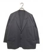 Graphpaperグラフペーパー）の古着「Compact Ponte Jacket　GM241-20176B」｜グレー