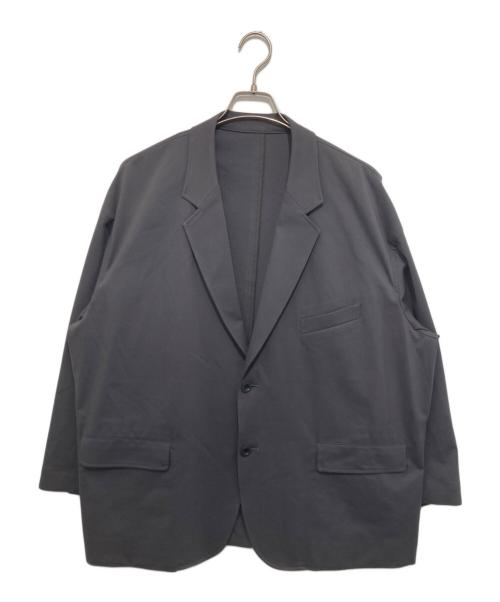 Graphpaper（グラフペーパー）Graphpaper (グラフペーパー) Compact Ponte Jacket　GM241-20176B グレー サイズ:1の古着・服飾アイテム