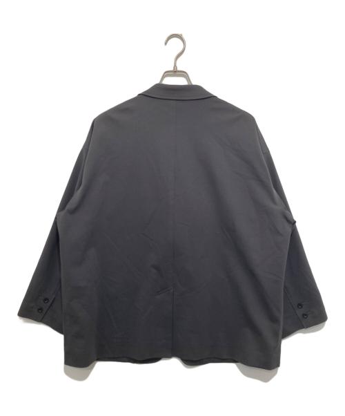 Graphpaper（グラフペーパー）Graphpaper (グラフペーパー) Compact Ponte Jacket　GM241-20176B グレー サイズ:1の古着・服飾アイテム