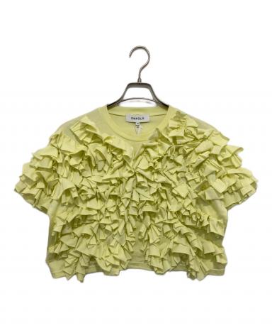 中古・古着通販】ENFOLD (エンフォルド) ALIEN SKIN T-SHIRT イエロー