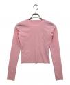 ）の古着「long-sleeves　ロングスリーブカットソー　470JS160-1521」｜ピンク