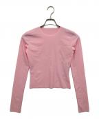 nagonstansナゴンスタンス）の古着「long-sleeves　ロングスリーブカットソー　470JS160-1521」｜ピンク