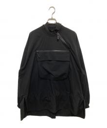 nagonstans（ナゴンスタンス）の古着「cycling loose pullover サイクリング ルーズ プルオーバー 470JS130-0571」｜ブラック