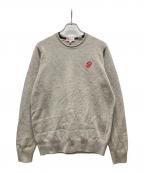 RS NO9 CARNABYRS NO9 CARNABY）の古着「The Rolling Stones ストーンズ ロゴ ニット」｜グレー