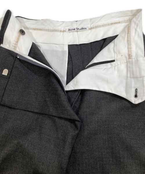 Acne studios（アクネ ストゥディオズ）Acne studios (アクネ ストゥディオズ) テーラードラップトラウザーズ グレー サイズ:30の古着・服飾アイテム