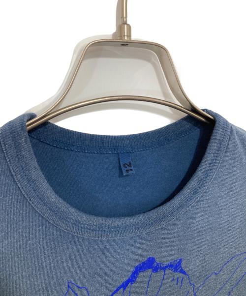 KHOKI（コッキ）KHOKI (コッキ) プリントTシャツ ブルー サイズ:2の古着・服飾アイテム