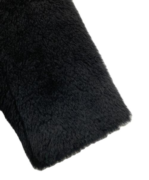 MaxMara（マックスマーラ）MaxMara (マックスマーラ) テディベアショートコート 108605136 ブラック サイズ:36の古着・服飾アイテム