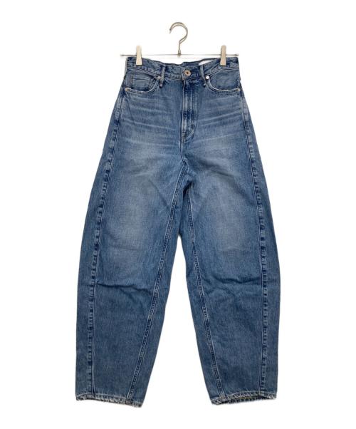 upper hights（アッパーハイツ）upper hights (アッパーハイツ) THE ROMY テーパードデニムパンツ インディゴ サイズ:21の古着・服飾アイテム