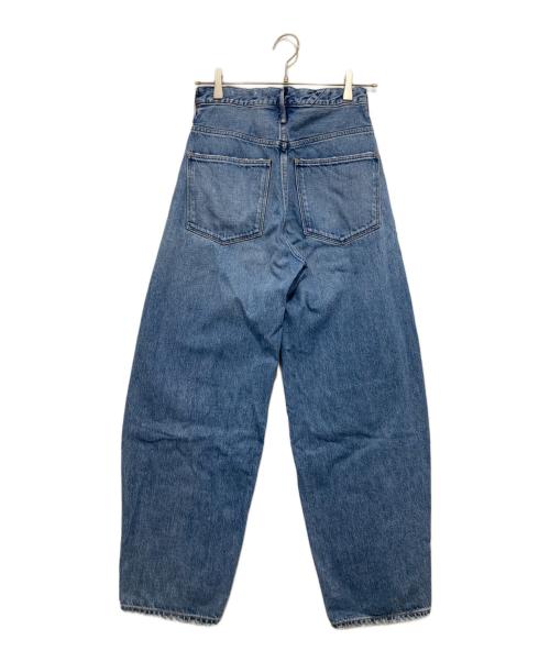 upper hights（アッパーハイツ）upper hights (アッパーハイツ) THE ROMY テーパードデニムパンツ インディゴ サイズ:21の古着・服飾アイテム